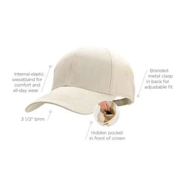 Coolibar UPF 50+ Zayne Cotton Ball Cap for All