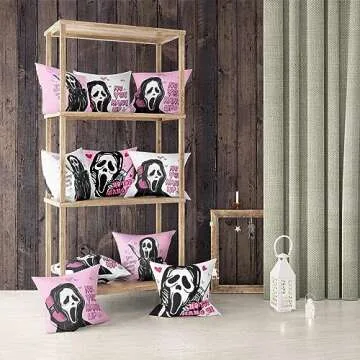 Snycler You Like Scary Movies Too Ghost Pillow Cover