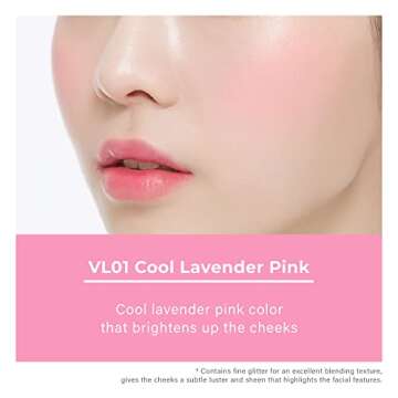 A'PIEU JUICY-PANG JELLY BLUSHER (VL01) Korean Blush, Velvety Finish, Easy blending blusher, kbeauty ...