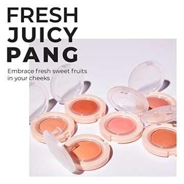 A'PIEU JUICY-PANG JELLY BLUSHER (VL01) Korean Blush, Velvety Finish, Easy blending blusher, kbeauty makeup