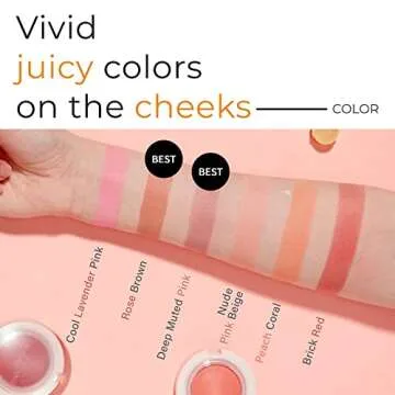 A'PIEU JUICY-PANG JELLY BLUSHER (VL01) Korean Blush, Velvety Finish, Easy blending blusher, kbeauty makeup