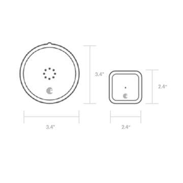 August Home Smart Lock Pro + Connect Hub - Wi-Fi Smart Lock for Keyless Entry - Works with Alexa, Google Assistant, and more – Dark Gray