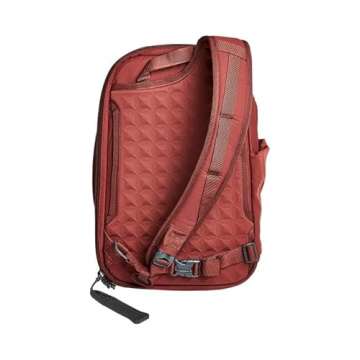 Vertx Transit Tactical Bag Sling Backpack 17L Backpack for Conceal Carry (CCW), Travel, Work, Tactical Gear, Brick Red