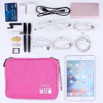 Universal Portable Cable Organizer - Waterproof & Compact