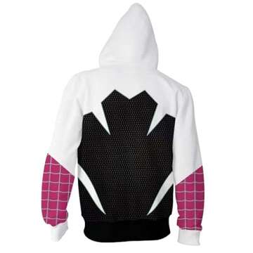 CHAROUP Adult Zip Hoodies Unisex Novetly Sweatshirt Jacket (Style 2, Medium)