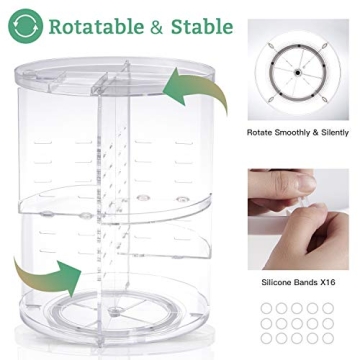 Seinlife 360 Rotating Makeup Organizer for Every Beauty Lover