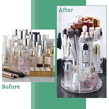 Seinlife 360 Rotating Makeup Organizer for Every Beauty Lover