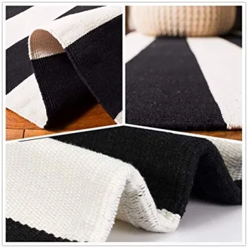 KaHouen Elegant Striped Rug - Indoor Outdoor Doormat