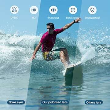 Duduma Polarized Sports Sunglasses for Active Life