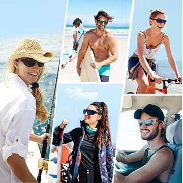 Duduma Polarized Sports Sunglasses for Active Life