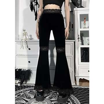 TSMNZMU Gothic Plus Size Clothing for Women,Kawaii Clothes,Lolita Fashion,alt,Kawaii Pants,alt Cloth...