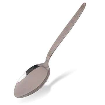 JB Prince Gray Kunz Spoon - Special Edition - Damascus Pattern