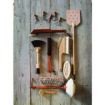 REDECKER Flyswatter - Durable Insect Catcher with Leather Head