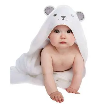 Organic Bamboo Hooded Baby Towel - Soft & Cozy
