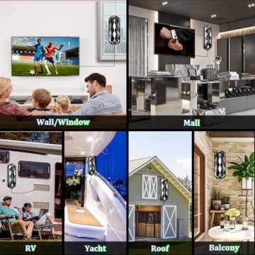 Best Long Range Indoor TV Antenna with Amplifier