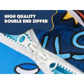 Meeting Story 3pcs Kids Comforter Sets Zipper Bedding Set for Boys,Twin Kid Bedding Set Basketball Football Baseball Comforter Sports Bedding Set for Kid,All in one Zipper Bedding（Navy,Twin）