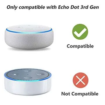 WALI Wall Mount for Echo Dot 3rd Gen - Perfect for Your Home