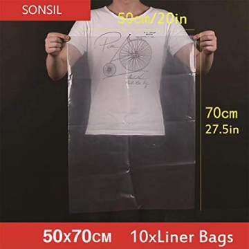 Heavy-Duty Turkey Brining Bags Set of 10 Leak Proof