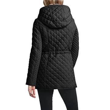 Laundry By Shelli Segal Quilted Faux Shearling Jacket