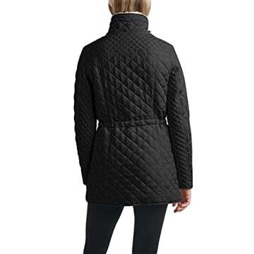 Laundry By Shelli Segal Quilted Faux Shearling Jacket