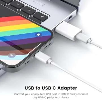MOSWAG USB C Adapter for MagSafe Compatible Devices