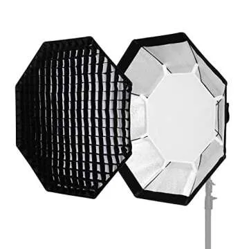 Godox 47inch Octagon Softbox Reflector with Honeycomb Grid