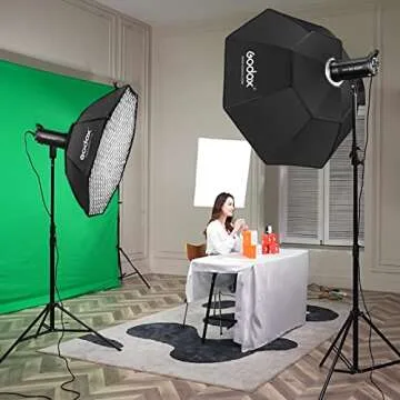 Godox 47inch Octagon Softbox Reflector with Honeycomb Grid