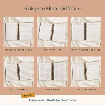The Self-Care Planner by Simple Self - Undated 12-Month Life Planner - Daily, Monthly, Weekly - Focus on Wellness, Productivity, Achieving Goals, and Happiness (Sand, Weekly Edition: 12 Months)