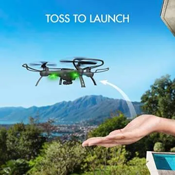 1080P HD Drone with Easy Controls for Kids and Adults