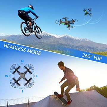 1080P HD Drone with Easy Controls for Kids and Adults