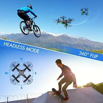 1080P HD Drone with Easy Controls for Kids and Adults