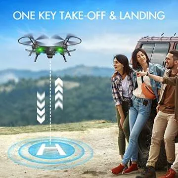 1080P HD Drone with Easy Controls for Kids and Adults
