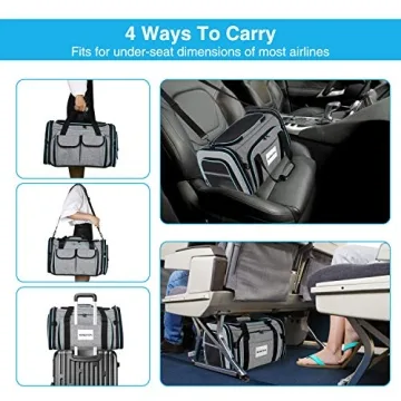 Airline Approved Soft-Sided Pet Travel Carrier