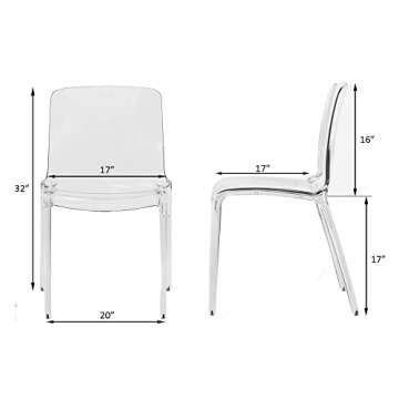 LeisureMod Adler Dining Chair for Modern Homes