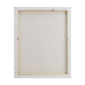 Creative Inspirations 12x16" Stretched Canvas Super Value 5 Packs - Artist Quality, Low Cost Canvas,...