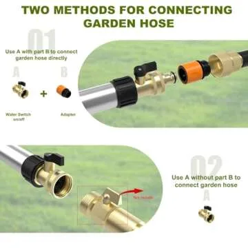 SISUPASSIE Car Wash Brush for Efficient Vehicle Cleaning