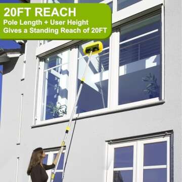 SISUPASSIE Car Wash Brush for Efficient Vehicle Cleaning