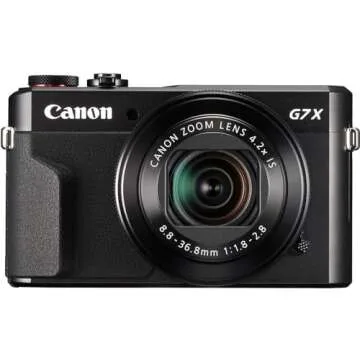 Canon PowerShot G7 X Mark II Camera Bundle for Photographers