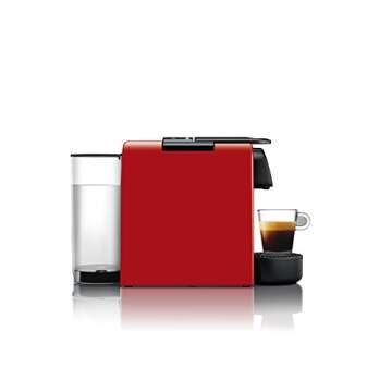 Nespresso Essenza Mini Espresso Machine by De'Longhi, 0.6 liters, Red