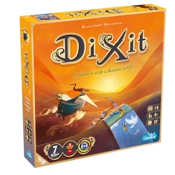Dixit Board Game - The Award-Winning Game of Imagination and Creativity! Fun Family Storytelling Gam...