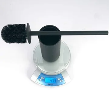 BGL 304 Stainless Steel Black Toilet Brush and Holder Set