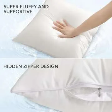 Oubonun 18x18 Outdoor Pillow Inserts - Waterproof and Durable