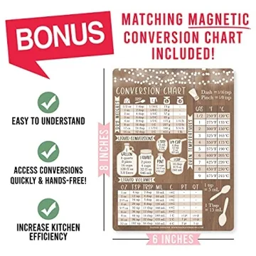 Hadley Designs Rustic Magnetic Weekly Meal Planner for Kitchen