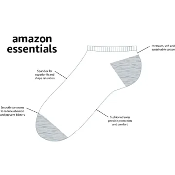 Buy Amazon Essentials Kids' Low Cut Socks - 14 Pairs