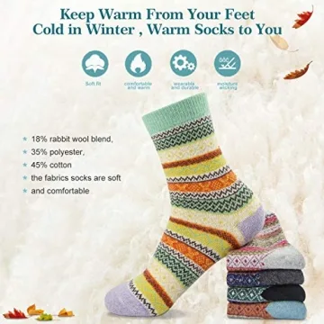 FYC Cozy Women Socks - Warm Winter Gifts