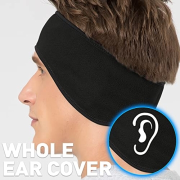 Warm Fleece Ear Warmers for Winter Activities