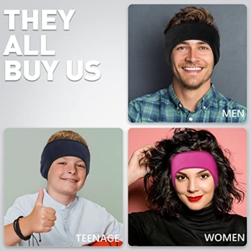 Warm Fleece Ear Warmers for Winter Activities