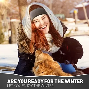 Warm Fleece Ear Warmers for Winter Activities