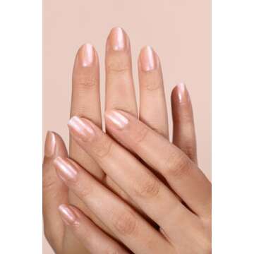 LONDONTOWN Illuminating Nail Concealer, Milky Sheer Bare Nudge Polish - Long Lasting Brightening Lacquer Nail Care for Discolored, Yellowing Nails, .40fl oz