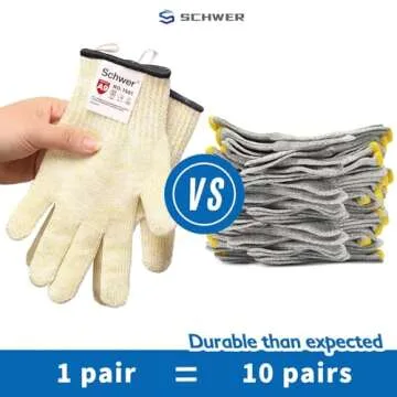 Schwer SlicePro ANSI A9 Cut Resistant Kitchen Gloves